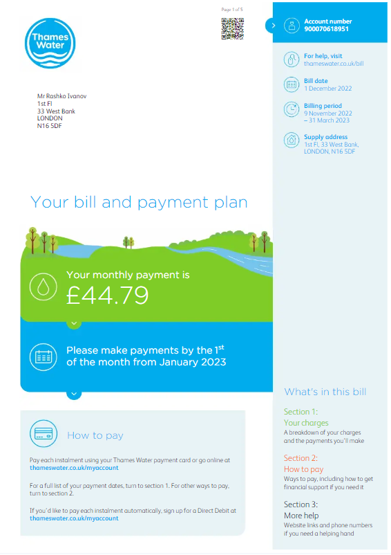  Minol USA business utility bill 